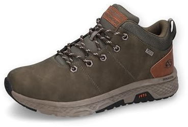 Dockers by Gerli Herren High-Top Sneaker, Männer Halbschuhe,wasserabweisend,straßenschuhe,Strassenschuhe,Sportschuhe,Oliv,45 EU