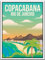 BLN PRINT Copacabana Rio de Janeiro (1) - Vintage Travel Poster