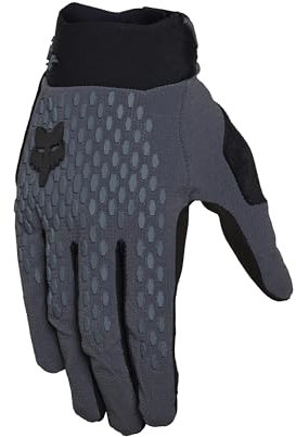 Fox Racing Defend Glove - Herren - Funktionshandschuhe, Optimale Atmungsaktivität, Erstklassiger Komfort, Strapazierfähigkeit,Graphite,L