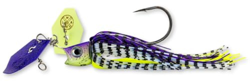 LMAB Chatterbait Multi Vibe 2.0 - Hakengröße 1/0 & 5/0 - Kunstköder, Chatterbait Hecht Köder, Barsch Köder, Angelköder Hecht, Chatterbaits