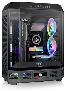 The Tower 600 Black Mid-Tower ATX Case; 3 Tempered Glass Panels; Hidden-Connector Motherboard Support; Rotational PCI-e Slots; CA-1Z1-00M1WN-00; 3 Year Warranty