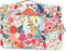SANFAN 360 ° Laptoptasche, Schutzhülle mit 3 Taschen, Griff und Gepäckgurt, Motiv: Sonne, Mond und Sterne auf marineblauem Hintergrund (Watercolor Flowers, 31,8 cm-33,8 cm)