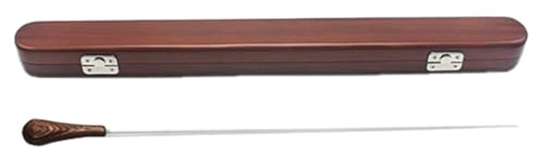 Luwecf Baguette de Musique pour Chef D'orchestre, étui En Bois Léger, Utilisation Polyvalente, Poignée Confortable, Pièces Musicales Professionnelles,