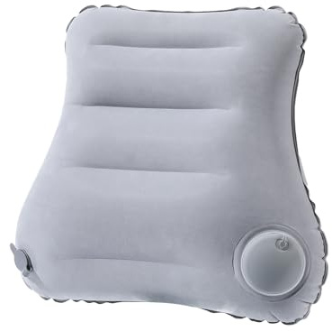 Travel Pillow for Airplane, Neck Pillow, Travel Neck Pillow for Adults, inflatable pillow, Portable and compact, With Carry Bag (GREY02)