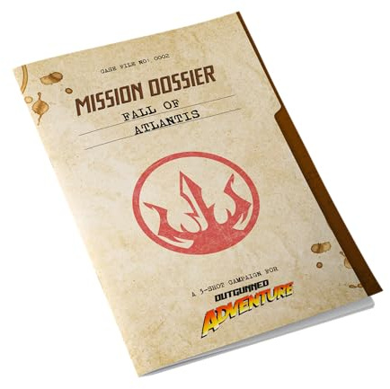 Free League Outgunned Adventure Mission Dossier: Fall of Atlantis - Episches RPG-Abenteuer