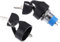 Pizgear 1 set interruttore di accensione, interruttore di avviamento accensione blocco con 4 chiavi interruttore chiave scooter elettrico 3 ruote 4 ruote sedie elettriche mobilità veicolo elettrico in
