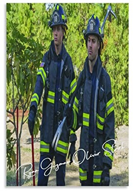 WQBYDS Foto Auf Leinwand 40 * 60cm Senza Cornice Ryan Guzman Oliver Stark Poster Soggiorno Camera da letto Pittura Opera d'arte