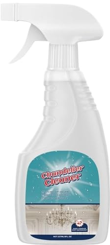 Reinigungs- und Pflegespray für Kronleuchter Kronleuchter-Reiniger, Kronleuchter-Reinigungs- und Pflegespray, Tropf- Trockenspray, kein Abwischen