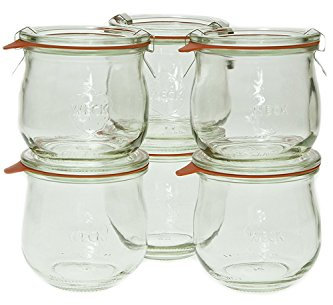 Weck 746 Tulpenglas, 1/5 Liter, 6 Stück