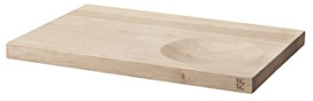 RIG-TIG Herbs Wiegemesser mit Kräuterschneidbrett, Holz, 32x3x22.5
