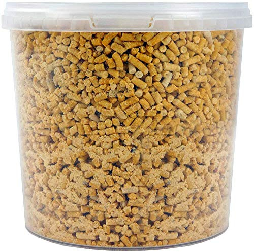 SQUAWK Insect Suet Pellets | Premium Garden Wild Bird Food Mix | Balanced and Healthy Feed Mixture | Nutritious Insect Flavoured Pellet | Contains Tasty High Energy Vitamins and Minerals (5L Tub)