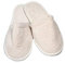 Eco Bath London Pantofole in spugna naturale, lussuose pantofole in 100% cotone biologico, ultra morbide, lavabili in lavatrice, pantofole per interni per bagno e casa, taglia L (8-9)