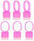 Ring Cups, Tattoo Ink Ring Cups Microblading Pigment Glue Makeup Holder Makeup Rings Glue Rings Plastic Nail Rings With Sponge (100)