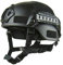 Jitong Taktischer Helm Militär-Stil Schutzhelm für Airsoft Paintball Outdoor-Sportarten Mountainbike Radfahren CQB Shooting - Schwarz