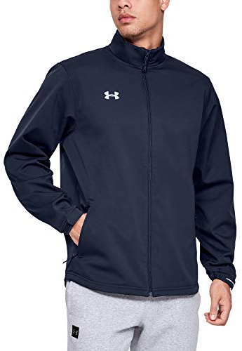 Under Armour Herren Hockey Softshell Ii Jacke, Midnight Navy (410)/White, S