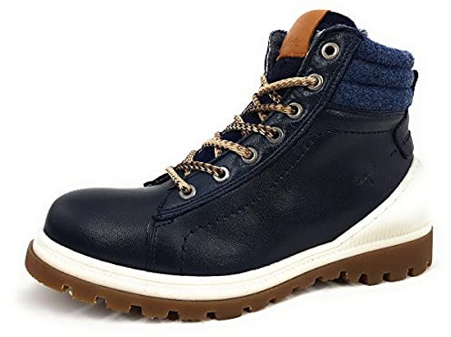 Libelle Damen Schnürstiefel in Blau, Größe 40