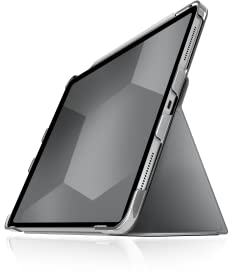 STM Studio Schutzhülle für iPad Air (5. / 4. Generation) & iPad Pro 11 Zoll (4. / 3. / 2. / 1. Generation), leicht, mit Aufbewahrung von Apple Pencil und Sleep/Wake-Cover, Grau (stm-222-383KY-02)