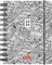 BRUNNEN Schülerkalender „ZENart“ 2023/2024 1 Seite = 1 Tag A6 schwarz/weiß