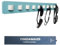 FINDAMAZE Brillenaufbewahrung mehrere Brillen, Sonnenbrillen Organizer Wandmontage, Brillenständer/Brillenhalter zum Aufhängen der Brille, Brillen-Display, Seeblau