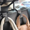 Auto Hooks, 6pcs Car Storage Hooks - Black, Portable Organizer, Coat Hanger, Back Seat Headrest Hanger For Coat, Purse, Grocery Bag Holder