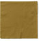 MANK Goldfarbene 3-lagige Tissue-Servietten 40 x 40 cm - Premium Einmal-Servietten, 100er-Pack, 1/4-Falz - Ideal für Festlichkeiten, Gastronomie & besondere Anlässe