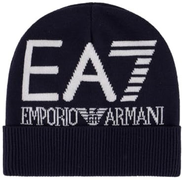 Berretto Emporio Armani EA7 mountain U visibility beanie blu navy C24EA06 240127 CC200 M