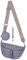Bauchtasche Umhängetasche Crossbody-Bag Hüfttasche Kunstleder Italy-Design (Purple)
