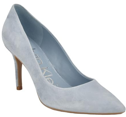 Calvin Klein Women's Gayle Pump, Pearl Blue 454, 5.5 UK