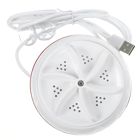 jojofuny Mini Lavadora Portátil Usb Control Temporizador Inteligente, Ventilación Estable y Función De Rotación Bidireccional, Para Ropa Delicada y Uso Viaje, Dormitorio, 30w, Compacto y Ligero