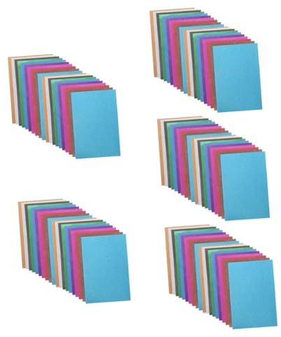Ciieeo 100 STK Glitzerpapier Schneiden Selber Machen Bastelpapier Selber Machen Farbiges Bastelpapier DIY- Dekoratives Papierhandwerk DIY Liefert A4 Geschnitten