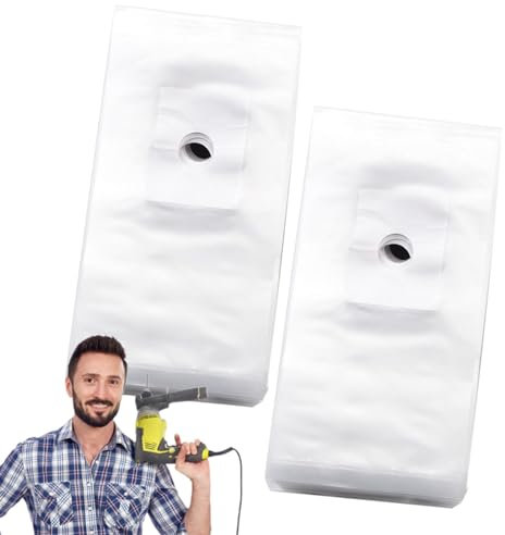 Dust Collector Bags,Wall Mount Drill Dust Catcher | Dustproof Device, Dust Collection Attachment, Air Conditioning Installation Tool for Electric Hammer