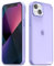 oakxco Custodia per iPhone 13 Mini Matte Trasparente Cover, Ultra-Sottile Morbido Anti-impronte, Resistente ai Graffi,Custodia Posteriore Glassata Traslucida Opaca, Viola Chiaro