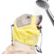 Dog Shower Cap, Adjustable Dog Ear Protection for Swimming Waterproof Dog Bath Ear Covers Dog Headband for Bathing Dog Rain Hat for Pet Shower Supplies (Yellow)