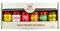 Coffret 6 sauces piquantes artisanales Hellicious – de 8 000 à 1 500 000 sur l’échelle de Scoville – sauce douce et extrême - sauce mangue
