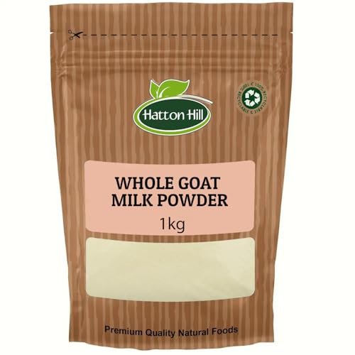 Goat Milk Powder 1kg - Whole Full Cream Powder by Hatton Hill | High in Calcium & Nutrients