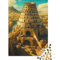Giant Turm of Babel Puzzle 1000 Teile Turm Puzz Erwachsene Spielepuzzles HochwerTiger Geschicklichkeitsspiel Lernspiel Spielzeug Geschenk Schöne 1000pcs (75x50cm)