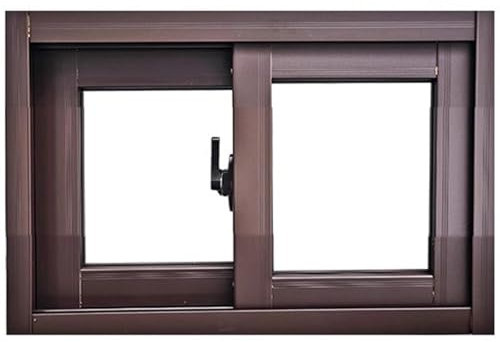 Ventana corredera con cristal y cerradura, reemplazo duradero y seguro para sótanos, cobertizos, baños, escaleras