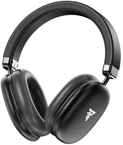 Tempest Cascos Inalámbricos Bluetooth, 50H Batería, Bluetooth 5.4, USB-C, Jack 3.5mm, Cómodos, Negro, Ethereal Black Edition