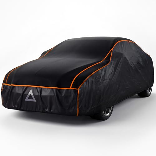 Upgrade4cars Auto Hagelschutzplane Version 2026 Pkw XXL 540x200x120 cm | Abdeckplane Komplett | Schutz vor Hagel & Sturm | Autoplane Universal | Unkomplizierte & Schnelle Montage