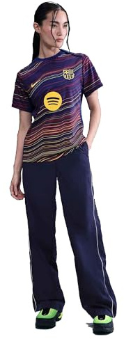 FC Barcelona Academy Pro Home Nike Dri-FIT Pre-Match Women's Short Sleeve Football Top HJ7198