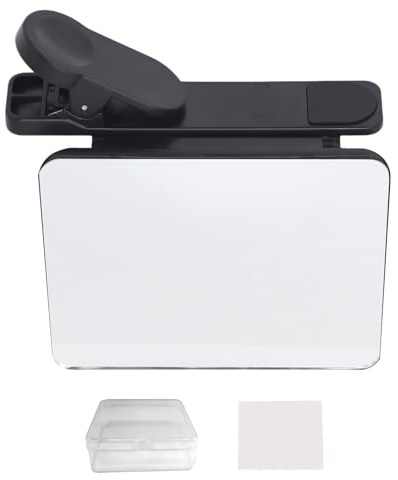 Dewireaey Kit de Espejo Reflector para Cámara de Smartphone - Kit De Clip De Espejo para Fotografía Exterior, Portátil De Foto Y Video para Familias Hombres Mujeres Jóvenes Y Adolescentes