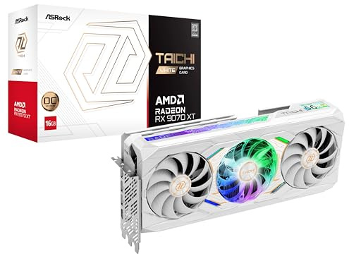 Asrock Taichi Radeon Rx 9070 Xt White 16gb Oc Amd Gddr6 (rx9070xt Tcw 16go)