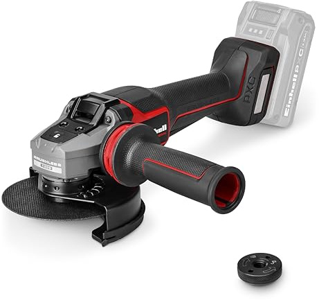 Einhell Professional Akku-Winkelschleifer TP-AG 18/125-13 Q P BL-Solo | PXC | 18 V | 1300 W | Ø 125 mm | 33 mm Schnitttiefe | Paddelschalter | Brushless | Schnellspannmutter | ohne Akku