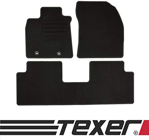 TEXER Textil Fußmatten Passend für Toyota Avensis III Bj. 2008-2018 Basic