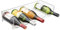 mDesign range-bouteilles pour réfrigérateur – étagère à vin empilable en plastique pour jusqu'à 5 bouteilles de 2L – casier à bouteilles pour bouteilles de vin, de soda, d'eau, etc. – transparent