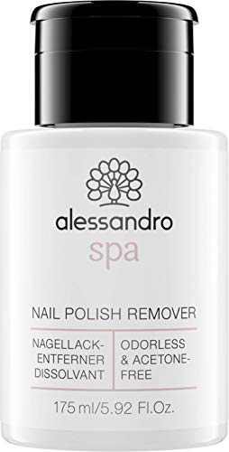 Alessandro Spa Nagellackentferner Pumpspender - Geruchlos Und Ohne Aceton, Einfaches Entfernen, 175 Ml , (1Er Pack)