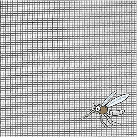 Tela mosquitera fibra vidrio gris rollo 30 metros (1.5 m)