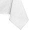AmeliaHome 100x100 cm Tischdecke Tischtuch Tafeldecke Fleckschutz Lotuseffekt Abwaschbar Wasserabweisend Ornament Weiß Gaia