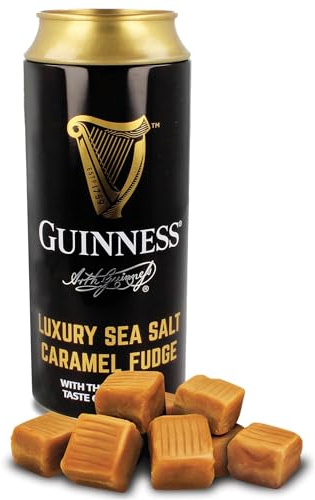 Guinness-Meersalz-Karamell-Fudge in Gelddose, 100G