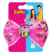 Coriex Fermaglio con Fiocco Fucsia Me Contro Te, Hair Clip, Bambini Unisex, 1 Unità (Confezione da 1), Rosa, Tinta Unita, Compleanno, Cartoni Animati, Plastica o Silicone, Casual